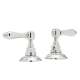 Country Bath A1411LMPN Pair of 1/2in Side valves in Polished Nickel
