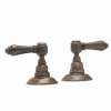 Country Bath A1411LMTCB Pair of 1/2in Side valves in Tuscan Brass