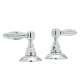 Country Bath A1411LCAPC Pair of 1/2in Side valves in Polished Chrome
