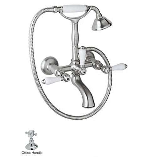 A1401XM Country Bath Wall Mount Exposed Tub Filler Faucet