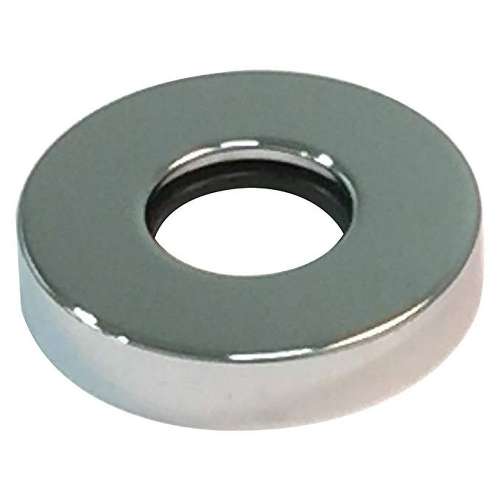 Spa Shower Modern Style Escutcheon in Polished Chrome