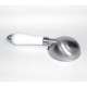 Porcelain Single Lever Handle With Dome Cap In Polished Chrome