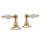 Country Bath A1411LCIB Pair of 1/2in Side valves in Inca Brass