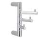 SY700-APC Triple Hook Robe Hook in Polished Chrome