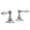 Country Bath A1411LPPN Pair of 1/2in Side valves in Polished Nickel