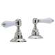 Country Bath A1411LPPN Pair of 1/2in Side valves in Polished Nickel