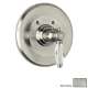 Thermostatic Shower Valve Trim in Satin Nickel