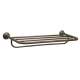 24in Towel Rack in Tuscan Brass