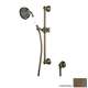 Shower 1310TCB Wall Mounted Hand in Tuscan Brass