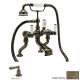 Perrin and Rowe U.3500L/1-EB Deck Mount Exposed Tub Filler Faucet in English Bronze