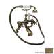 Deck Mount Exposed Tub Filler Faucet in English Bronze