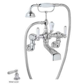 U.3510L/1-M Perrin and Rowe Wall Mount Exposed Tub Filler Faucet