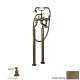 Perrin and Rowe U.3520L/1-EB Floor Mount Tub Filler Faucet in English Bronze