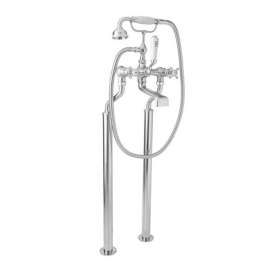 Perrin and Rowe Floor-Mount Tub Filler Faucet