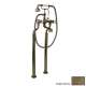 Floor Mount Tub Filler Faucet in English Bronze
