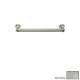 18in Decorative Grab Bar in Satin Nickel
