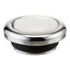 Pressure Fit Porcelain Screw Cover Cap Indice In Polished Chrome
