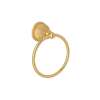 6-in Towel Ring in Italian Brass