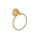 6-in Towel Ring in Italian Brass