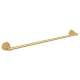 30-in Single Towel Bar in Italian Brass