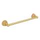 Italian Palladian A6886/18IB 18-in Single Towel Bar in Italian Brass