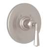 Palladian A4814LMSTN Thermostatic Trim Plate with Metal Lever and without Volume Control in Satin Nickel
