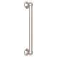 18-in Palladian Decorative Grab Bar in Satin Nickel