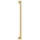 36-in Palladian Decorative Grab Bar in Italian Brass