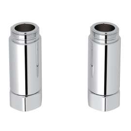 Pair of Adaptors in Polished Chrome