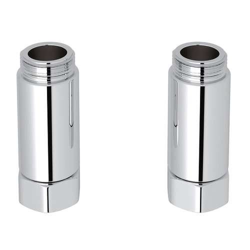 Pair of Adaptors in Polished Chrome