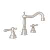 Column Spout Widespread Lavatory Faucet Classic Metal Levers Pop-Up and 7-1/8