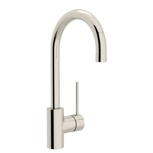 Side Lever Handle Bar/Food Prep Faucet In Polished Nickel