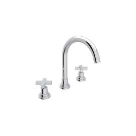 C-Spout Widespread Lavatory Faucet with 10-7/64