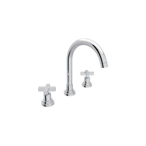 C-Spout Widespread Lavatory Faucet with 10-7/64