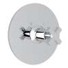 Avanti A4214XMAPC Thermostatic Trim Plate with Cross Handle and without Volume Control in Polished Chrome