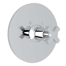A4214XM-M Avanti Thermostatic Trim Plate with Cross Handle and without Volume Control