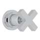 Avanti A4212XMAPCTO Trim for Volume Controls and Diverters with Cross Handle in Polished Chrome