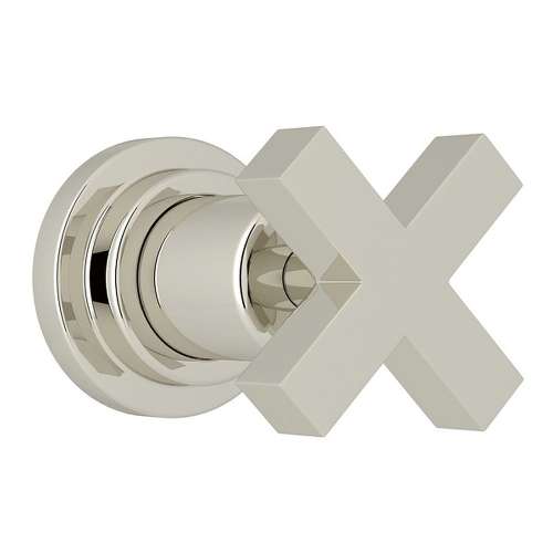Avanti A4212XMPNTO Trim for Volume Controls and Diverters with Cross Handle in Polished Nickel