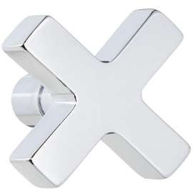 Cross Handle for Pressure Balance Trims in Polished Chrome