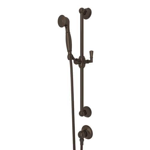 Palladian Handshower Set in Tuscan Brass