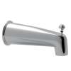 Wall Mount Tub Spout with Integrated Diverter in Polished Chrome