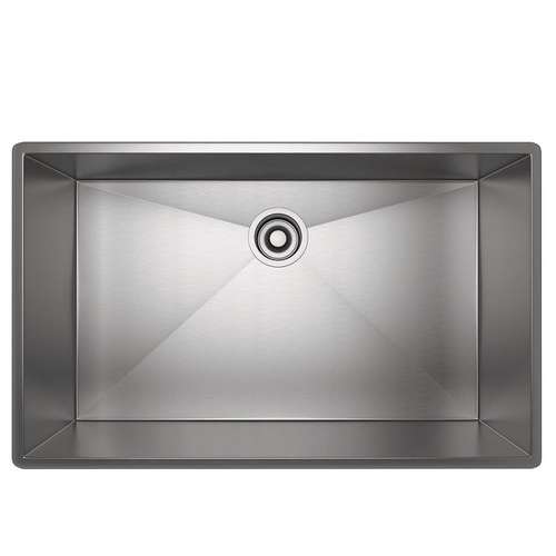 Forze RSS3018SB Single Bowl Kitchen Sink in Brushed Stainless Steel