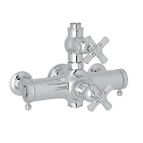 Palladian 16 GPM Wall Mounted Exposed Thermostatic Valve - In Multiple Colors