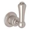 Trim for Volume Control with Solid Metal Lever and Diverters in Satin Nickel