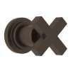 Avanti A4212XMTCBTO Trim for Volume Controls and Diverters with Cross Handle in Tuscan Brass