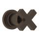 Avanti A4212XMTCBTO Trim for Volume Controls and Diverters with Cross Handle in Tuscan Brass
