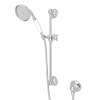 1300EAPC Single-Function Anti-Cal Handshower/Hose/Bar/Outlet Set in Polished Chrome