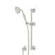 Single-Function Anti-Cal Handshower/Hose/Bar/Outlet Set in Polished Nickel