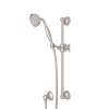 Single-Function Anti-Cal Handshower/Hose/Bar/Outlet Set in Satin Nickel