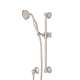 Single-Function Anti-Cal Handshower/Hose/Bar/Outlet Set in Satin Nickel